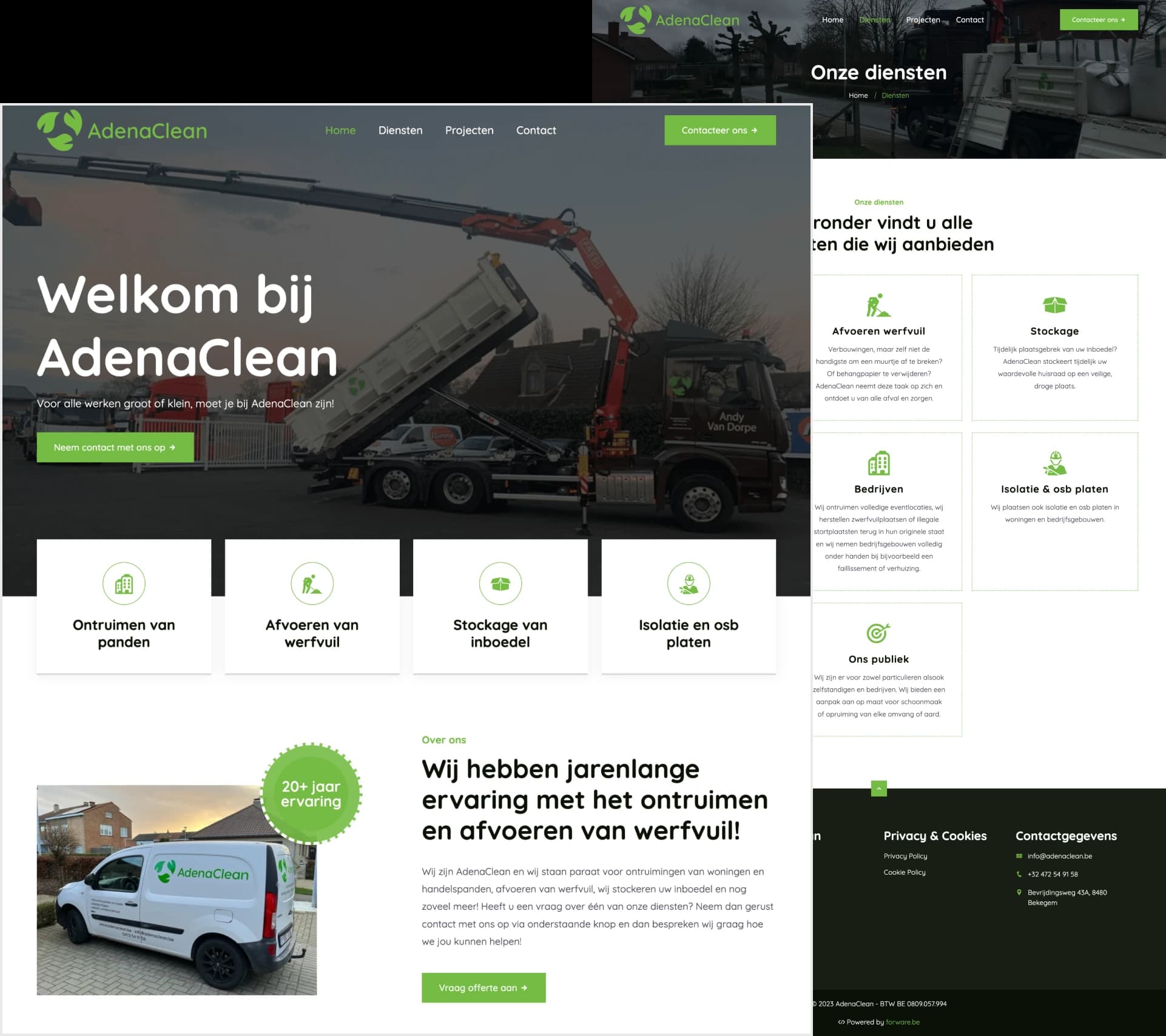 Website AdenaClean