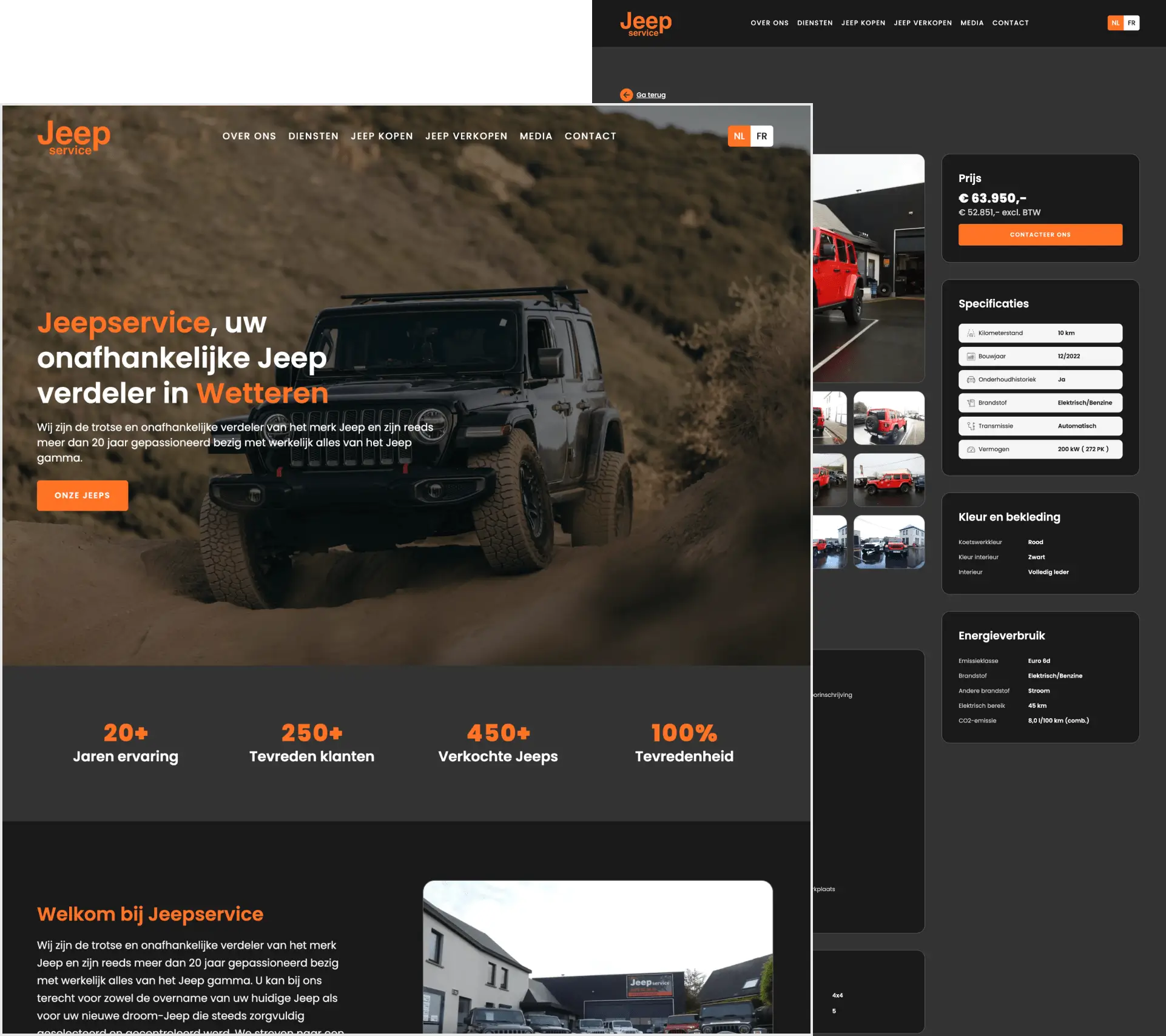 Website Jeepservice