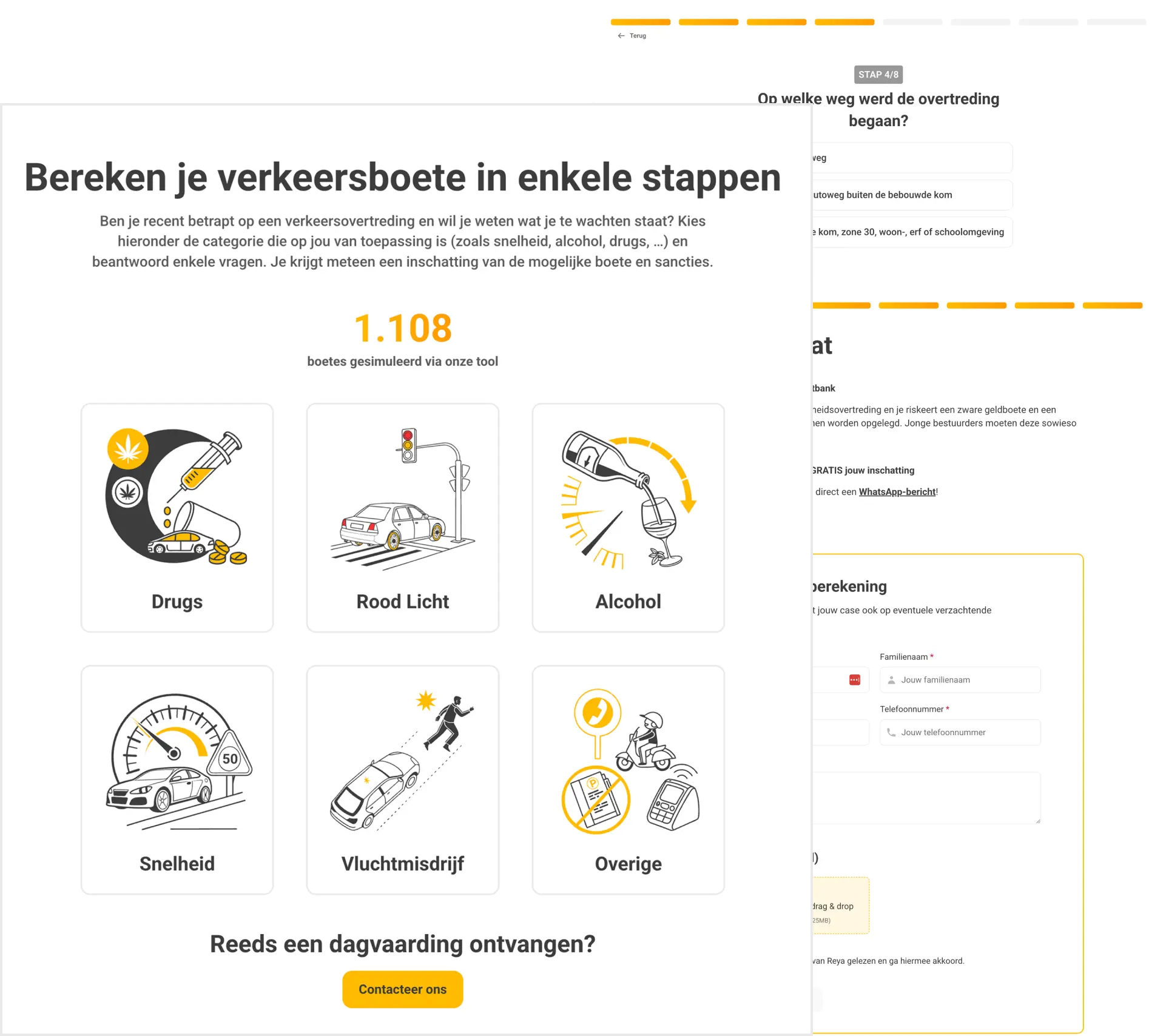 Reya boetecalculator
